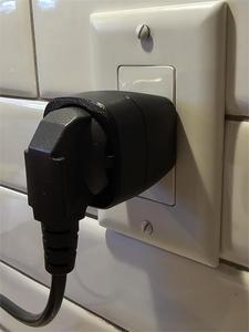 EU to <strong>UK</strong>/US/Italy Plug Adapter Schuko Type F Euro Round Pins <strong>Socket</strong> to Type G/B 3 Pins 10A Converter ABS+Copper CE for - Product Image 6