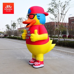 Fantasia Inflável de Pato Palhaço para Publicidade ao Ar Livre, Fantasia Personalizada Inflável - Product Image 4