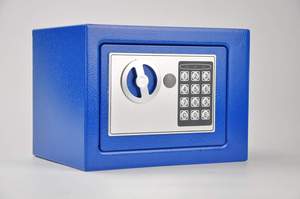 Small Household Mini Steel Safe With Electronic <b>Digital</b> <b>Lock</b> And Key Money Bank Security Box - Product Image 3