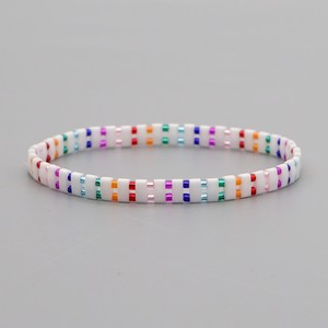 Go2boho Bracelet Miyuki Pour Dames Extensibles Bijoux De Perles De <span class=keywords><strong>Tila</strong></span> Colorées - Product Image 4