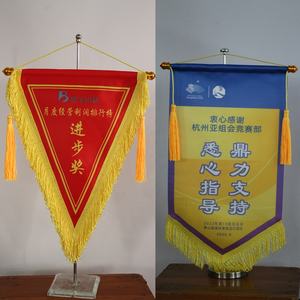 Подарочный флаг с цифровой печатью, водонепроницаемые настольные флаги, подставки, миниатюрные настольные флаги, парча, флагшток из нержавеющей стали - Product Image 5