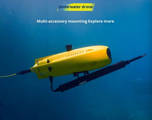 <span class=keywords><strong>JFU</strong></span> Drone submersible intelligent 4K haute définition 48MP avec image fixe et télécommande, moteur sans balais sous l'eau - Product Image 5