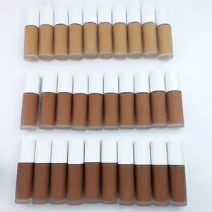 Veganistische Langdurige Vloeibare Foundation Professionele Volledige Dekking Waterdichte Bb Cream Make-Up Foundation Gezicht Natuurlijke Organische