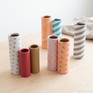 Heavy Duty Denim Fabric Roll Paper <b>Tube</b> Excellent Impact <b>Resistance</b> Winding Cylinder Carrier B2B Textile Source - Product Image 1
