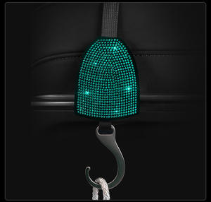 Accesorios de Coche Serie Diamante Brillante Funda para <span class=keywords><strong>Volante</strong></span> Pañuelos Viseras para Mujer y Niña - Product Image 4