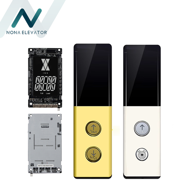 MONARCH Elevator COP LOP Panel with Braille Touch Button, Elevator Landing Operation Display for Hotel Apartment Mall Villa