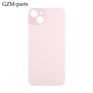 Couvercle en verre pour iPhone 15 Plus 15 Grand trou Couvercle de <span class=keywords><strong>batterie</strong></span> arrière Panneau arrière Boîtier avec barre Design Pièces de réparation essentielles - Product Image 4