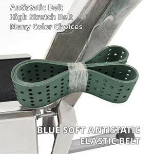 Courroie plate en caoutchouc vert souple antistatique haute élasticité pour machine, courroie de distribution, pièces de machines d'impression, support OEM personnalisé - Product Image 2