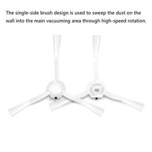 Brosses latérales en nylon pour <span class=keywords><strong>Xiaomi</strong></span> MI Mijia 1C <span class=keywords><strong>2C</strong></span> 1T STYTJ01ZHM Dreame F9 L10 Pro <span class=keywords><strong>Robot</strong></span> Aspirateur Pièces Usage domestique - Product Image 4