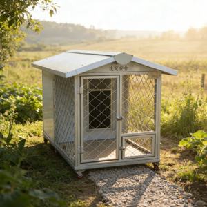 Refugio <span class=keywords><strong>para</strong></span> Mascotas de Raza Plana <span class=keywords><strong>para</strong></span> Exteriores - Puerta Extra Ancha <span class=keywords><strong>para</strong></span> <span class=keywords><strong>Pug</strong></span> y Bulldog - Product Image 1