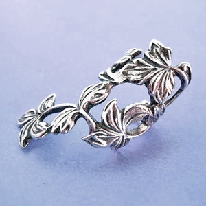 Orecchini a clip vintage a forma di foglia traforata per donna, senza piercing, accessori da indossare tutti i giorni - Product Image 3