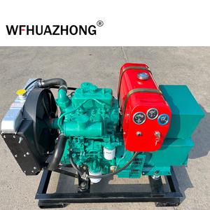 เครื่องกำเนิดไฟฟ้าแม่เหล็ก 20kva สำหรับใช้ในบ้าน ขับเคลื่อนด้วยเครื่องยนต์ 2 สูบ รุ่น HZ20GF ขาย เครื่องกำเนิดไฟฟ้าเฟสเดียว สามเฟส รุ่น HZ20GF - Product Image 3