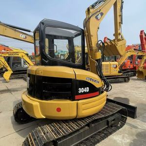 รถขุดไฮดรอลิกขนาดเล็ก Caterpillar 304D CR มือสอง 4 ตัน แบบ Zero-tail-swing สำหรับงานก่อสร้างในพื้นที่แคบ - Product Image 2