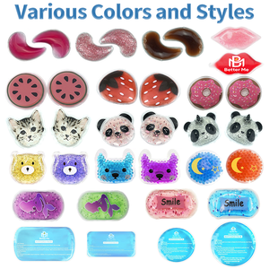 Dapat disesuaikan Logo warna Gel olahraga dapat digunakan kembali kompres panas & dingin untuk cedera & terapi rehabilitasi paket panas & dingin - Product Image 1