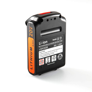 <span class=keywords><strong>Batteria</strong></span> Fo Baxter 18V/20V a Stato Solido LiNiMnCoO2 per Utensili Elettrici, Compatibile con Trapano Elettrico <span class=keywords><strong>Black</strong></span> <span class=keywords><strong>Decker</strong></span> LB20 - Product Image 5
