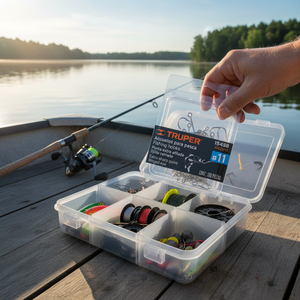 BOX 10 Confezione blister con 100 ami da pesca # 11, TRUPER - Product Image 3