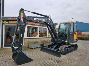 HYUNDAI HX60PRO Prix d'usine à vendre Mini pelle sur chenilles de 6 tonnes Petite pelle sur chenilles Bcakhoe Compact Excavator - Product Image 3