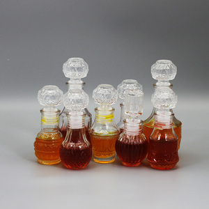 Mini <span class=keywords><strong>bouteille</strong></span> 50ml 100ml distributeur d'eau vide avec bouchon en verre distributeur de vodka <span class=keywords><strong>whisky</strong></span> brandy - Product Image 3