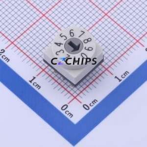 MER-10 Rotary Encoder Switch Through hole Component (THT) Switch 10 True Code - Product Image 1