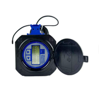 IP68 Stainless Steel Digital Flange Ultrasonic Water Meter with Battery-Powered OEM Flow Measurement