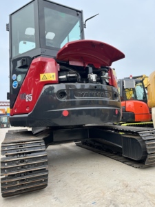Excavadora de cadenas Yanmar ViO85 de 8.5 toneladas de origen japonés, excavadora pequeña para ingeniería municipal - Product Image 3