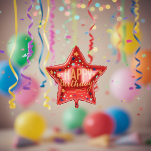 Globo de Aluminio con Diseño de Feliz Cumpleaños para Fiestas Infantiles y Decoraciones de Bodas - Product Image 2