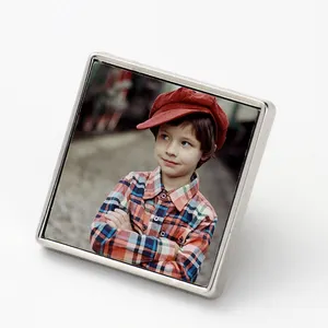 Wholesale Manufacturer Brooch Pin Custom Sublimation ID Badge