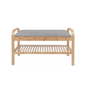 Scarpiera economica in bambù con armadietto antipolvere semplice Design Multi-livello per uso domestico per scarpe da seduta e da cambio - Product Image 5
