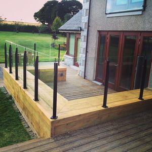 Ngôi nhà mới trang trí trang trí lan can khu dân cư cầu thang lan can thép không gỉ tay đường sắt cho cầu thang - Product Image 6