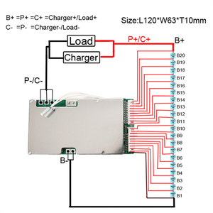 Nuevo producto Smart BMS 36V 40A 10S <span class=keywords><strong>Balance</strong></span> Lifepo4 Bms con función Smart <span class=keywords><strong>Balance</strong></span> - Product Image 4