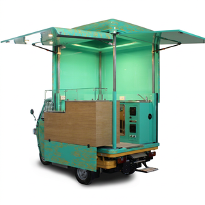 Tricycle alimentaire électrique, chariot de restauration mobile, van de cuisine de rue à trois roues pour café, pizza, tacos, glaces, snacks, hot-dogs - Product Image 1