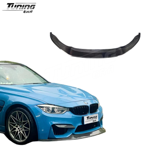 Produit phare : Lame <span class=keywords><strong>avant</strong></span> en fibre de carbone style <span class=keywords><strong>RS</strong></span>-C pour BMW M3 F80 M4 F82, pièce complémentaire pour kit de conversion et de mise à niveau - Product Image 1