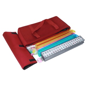 Jeu de Mahjong Américain Moderne KAILE de 30 mm en Mélamine, 166 Tuiles, Accessoires, Sac Matelassé, Jeu de Table Ludique, Vente en Gros Professionnelle - Product Image 4