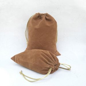 Velvet Drawstring Durable Reusable <b>Burlap</b> Jute Pouch Soft Biodegradable Recyclable Velvet Jewelry Gift <b>Bag</b> 9x12cm Drawstring - Product Image 3