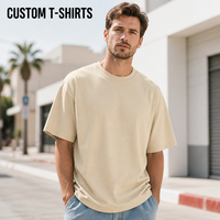 T-shirt vierge à manches courtes pour homme, col rond, 100 % coton, 240 g/m², personnalisable avec support pour logo sur mesure