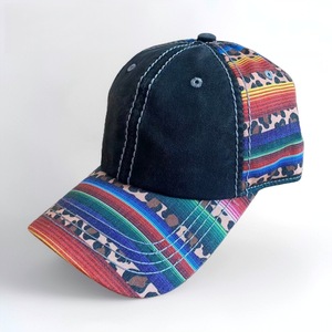 Casquette de baseball en denim unisexe avec impression de motifs amérindiens personnalisés pour femmes et hommes - Product Image 1