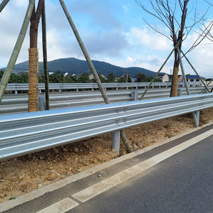 Barriere di traffico autostradale per le strade rurali Anti-corrosione tre-Wave Guardrail in acciaio travi ondulate colonne Guardrail pannelli - Product Image 6