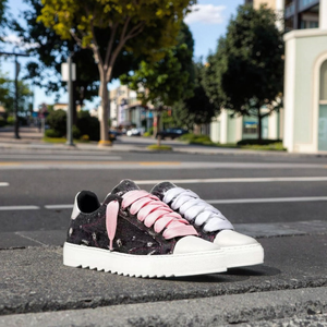 Waterproof Breathable Recyclable Casual Lace-up <b>Canvas</b> Shoes Rubber Sole Unisex Summer Spring Autumn Wholesale Trendy - Product Image 2