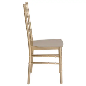 Chaise Chiavari Napoléon empilable en résine dorée, idéale pour les réceptions de <span class=keywords><strong>mariage</strong></span> et les événements en salon – Vente en gros à prix réduit - Product Image 2