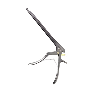 Pinza Kerrison de 4 mm con ángulo ascendente para laminectomía, perforador óseo de acero inoxidable, herramientas personalizadas, proveedor mayorista - Product Image 2