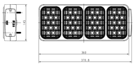 Feux arrière combinés LED 10-30V pour camion et remorque avec homologation E-mark ADR – Prix direct usine