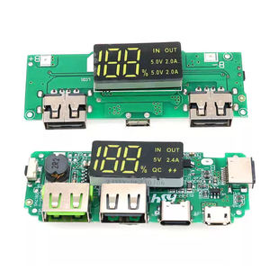 Módulo Cargador de Batería de Iones de Litio 18650 con Pantalla <span class=keywords><strong>Digital</strong></span>, 5V2A 5V1A, Salida USB Dual, Banco de Energía DIY, Cargador de Teléfono Portátil - Product Image 1