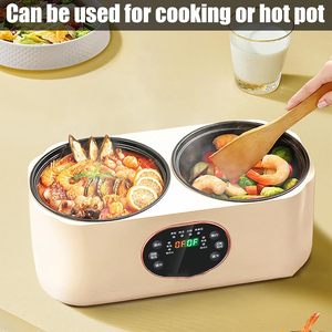 Newly Designed Intelligent Electric Double Gall Mini Rice Cooker Non-Stick Low Sugar <b>USB</b> Power Source for Car and Outdoor Use - Product Image 2