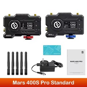 Accesorios de cámara <span class=keywords><strong>Hollyland</strong></span> <span class=keywords><strong>Mars</strong></span> 400S Pro Transmisor y receptor de video SDI inalámbrico 0,1 s Latencia Rango de 400 pies para videógrafos - Product Image 6