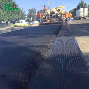 แรงดึงสูงแบบแกนเดียวไฟเบอร์กลาส Geogrid สำหรับงานชลประทานสนามบินสนามบิน - Product Image 3
