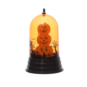 Linterna de Calabaza LED de Estilo Retro Americano, Vela Digital de Plástico Galvanizado para Pascua, Novedades para Fiestas - Product Image 1