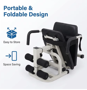 Cama de Tracción para Tratamiento de Columna Cervical y Lumbar, Mesa de Descompresión Eléctrica y Manual Portátil para Fisioterapia y Rehabilitación en el Hogar - Product Image 4