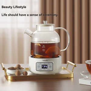 Bouilloire Santé Multifonction en Verre Borosilicate 1L 110V pour le Commerce Transfrontalier, 6 Programmes Prédéfinis pour la Cuisine Américaine et Canadienne - Product Image 4