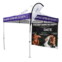 Bestful Signs 10x10 10x20 20x20 Marco de aluminio de acero Toldo Carpa Tienda de feria comercial Pop Up Carpa de publicidad al aire libre para eventos deportivos
