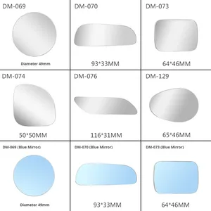 <b>Car</b> Rearview Side <b>Mirror</b> 360 Frameless <b>Car</b> Blind Spot <b>Mirror</b> - Product Image 2